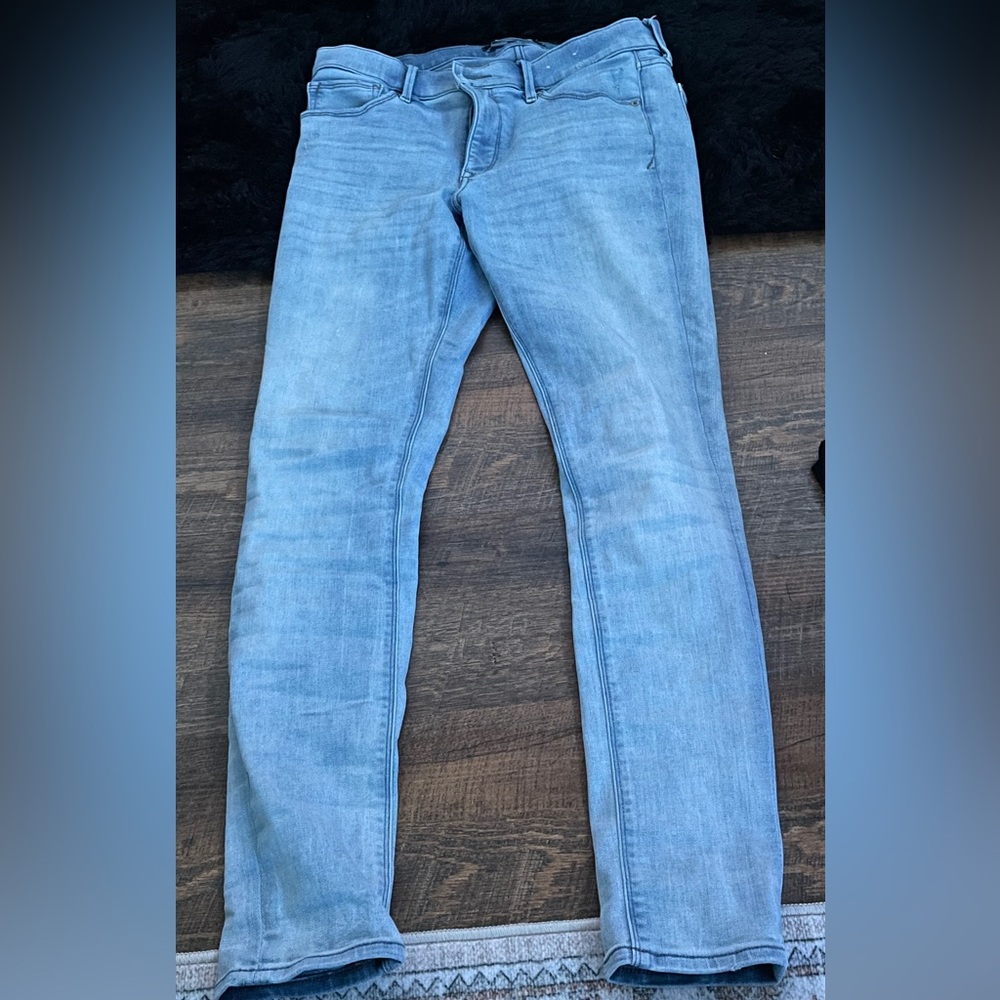 Express Stretch Legging style jeans light blue size 10R